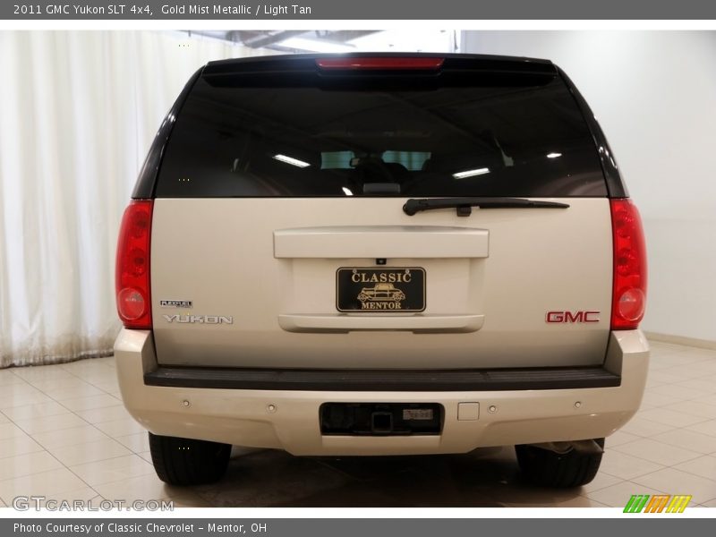 Gold Mist Metallic / Light Tan 2011 GMC Yukon SLT 4x4