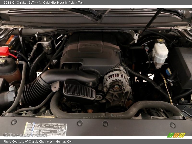 Gold Mist Metallic / Light Tan 2011 GMC Yukon SLT 4x4