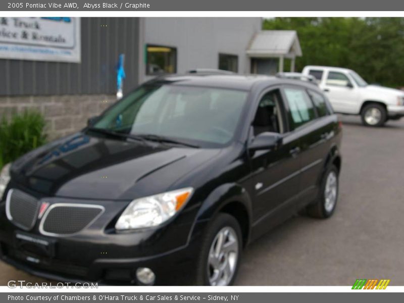 Abyss Black / Graphite 2005 Pontiac Vibe AWD