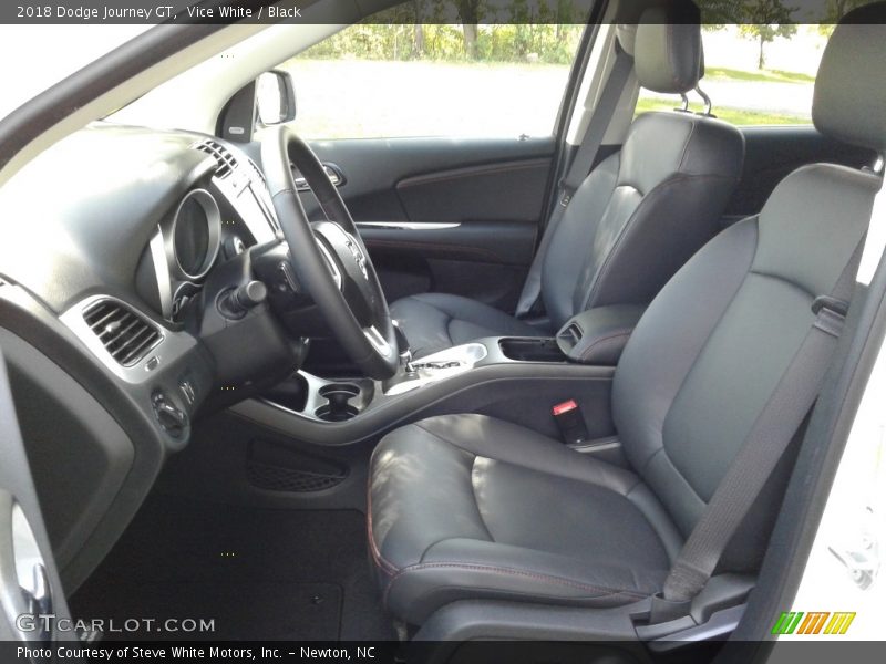 Vice White / Black 2018 Dodge Journey GT