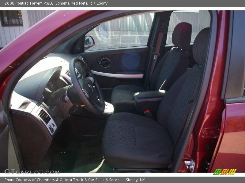 Sonoma Red Metallic / Ebony 2008 Pontiac Torrent AWD