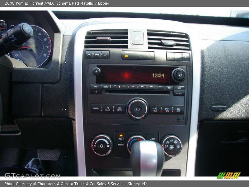 Sonoma Red Metallic / Ebony 2008 Pontiac Torrent AWD