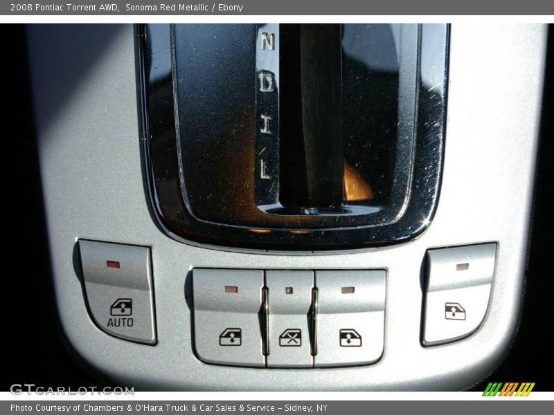 Sonoma Red Metallic / Ebony 2008 Pontiac Torrent AWD