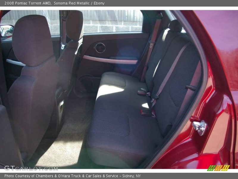 Sonoma Red Metallic / Ebony 2008 Pontiac Torrent AWD
