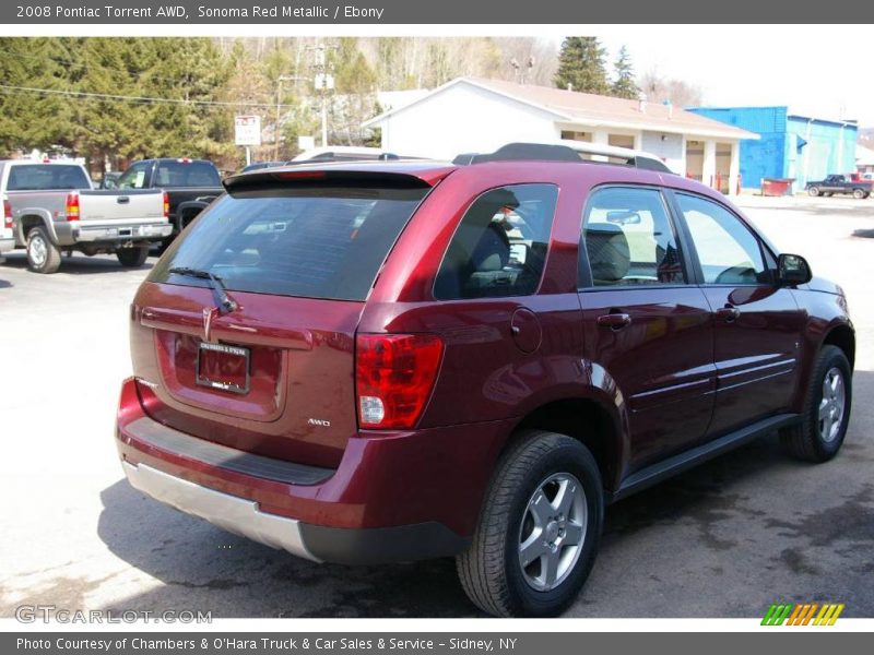 Sonoma Red Metallic / Ebony 2008 Pontiac Torrent AWD