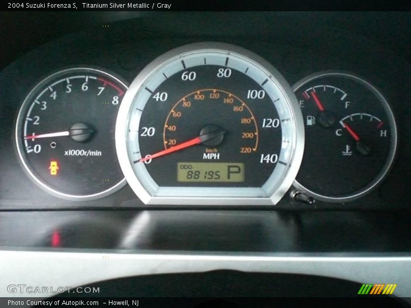Titanium Silver Metallic / Gray 2004 Suzuki Forenza S