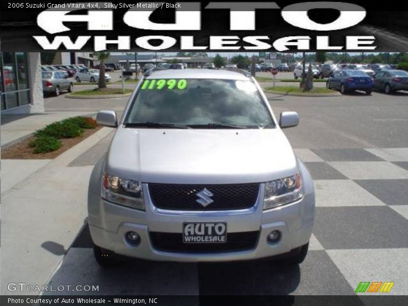 Silky Silver Metallic / Black 2006 Suzuki Grand Vitara 4x4