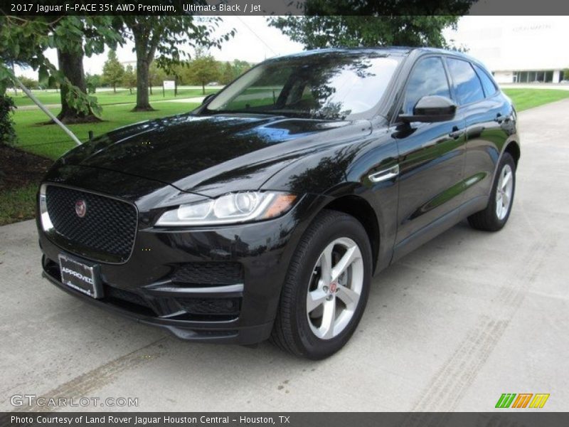 Ultimate Black / Jet 2017 Jaguar F-PACE 35t AWD Premium