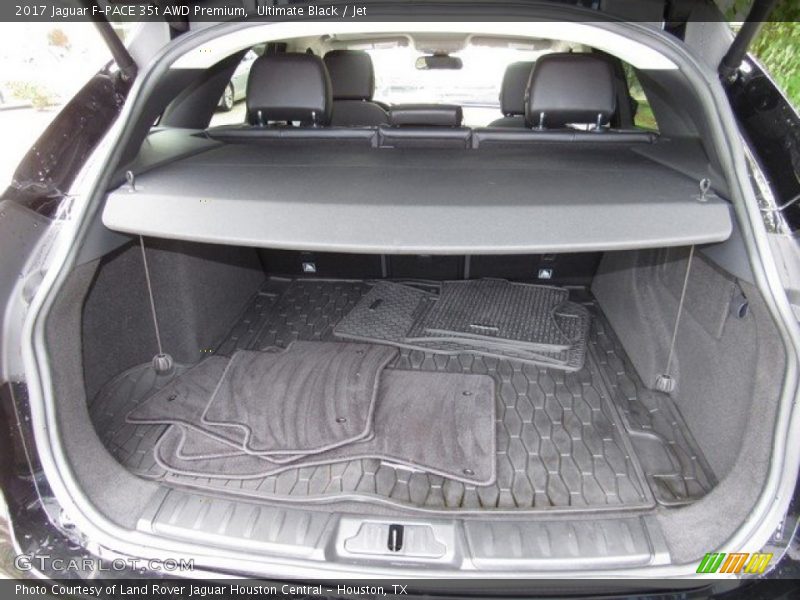 Ultimate Black / Jet 2017 Jaguar F-PACE 35t AWD Premium