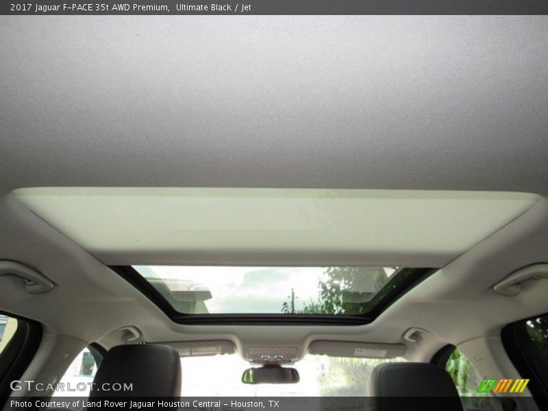 Ultimate Black / Jet 2017 Jaguar F-PACE 35t AWD Premium