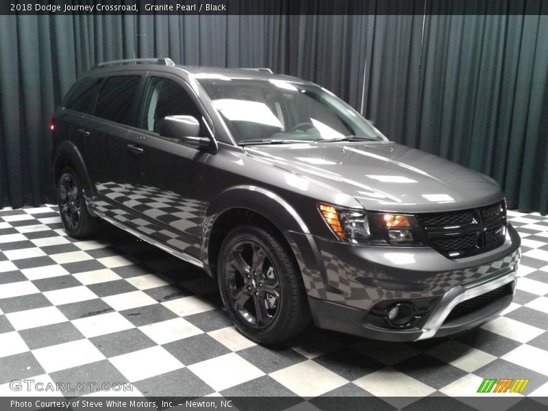 Granite Pearl / Black 2018 Dodge Journey Crossroad