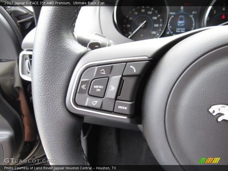 Ultimate Black / Jet 2017 Jaguar F-PACE 35t AWD Premium