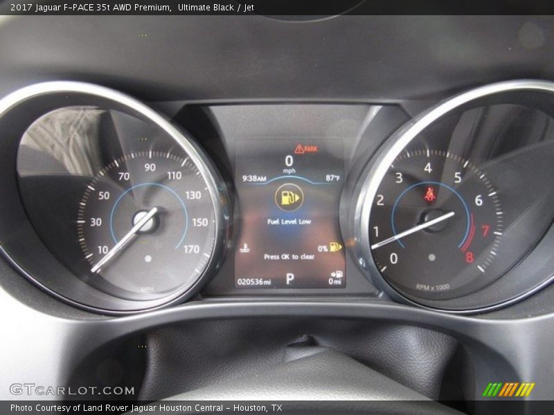 Ultimate Black / Jet 2017 Jaguar F-PACE 35t AWD Premium