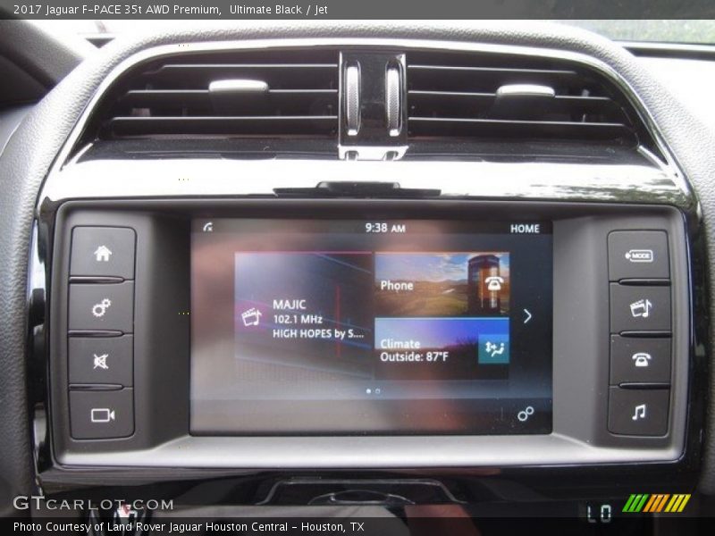 Ultimate Black / Jet 2017 Jaguar F-PACE 35t AWD Premium