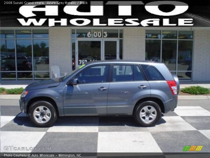 Azure Grey Metallic / Black 2008 Suzuki Grand Vitara