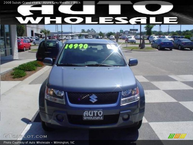 Azure Grey Metallic / Black 2008 Suzuki Grand Vitara