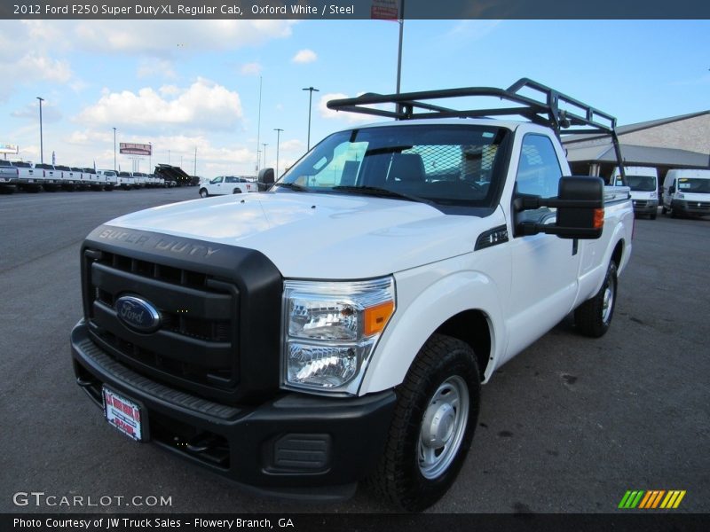 Oxford White / Steel 2012 Ford F250 Super Duty XL Regular Cab