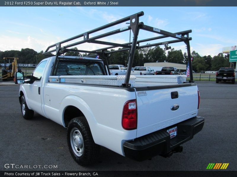 Oxford White / Steel 2012 Ford F250 Super Duty XL Regular Cab