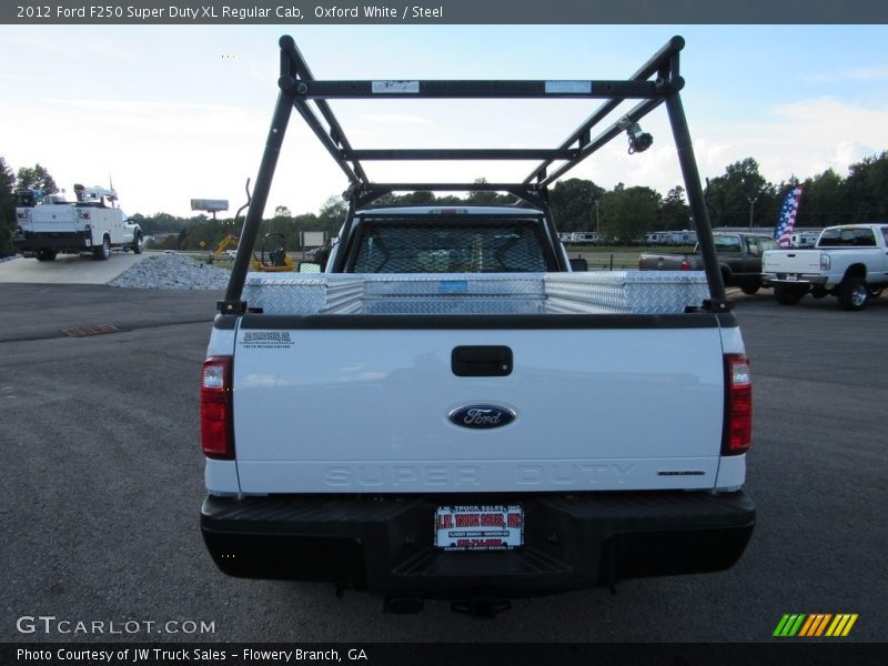 Oxford White / Steel 2012 Ford F250 Super Duty XL Regular Cab