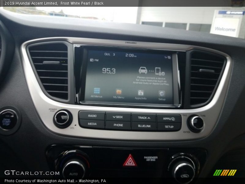 Controls of 2019 Accent Limited