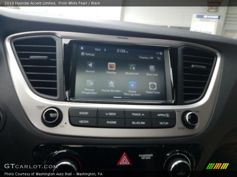 Controls of 2019 Accent Limited