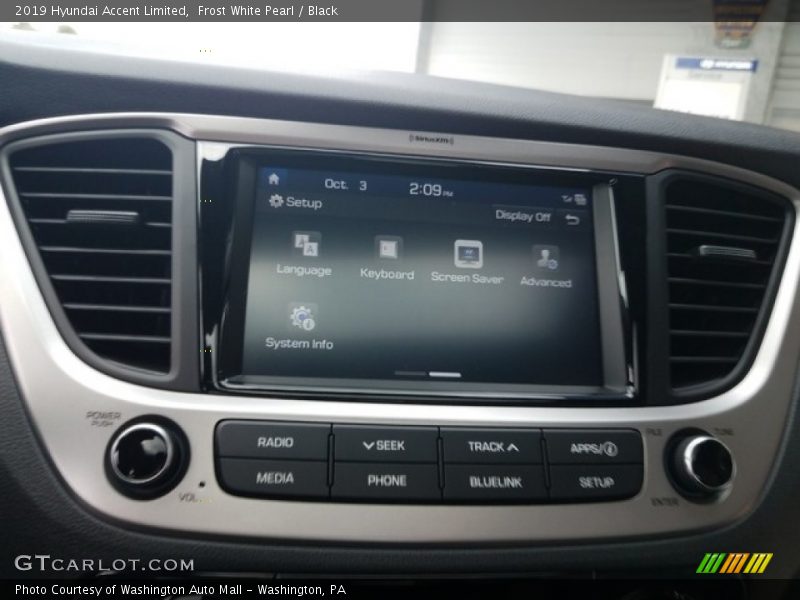 Controls of 2019 Accent Limited