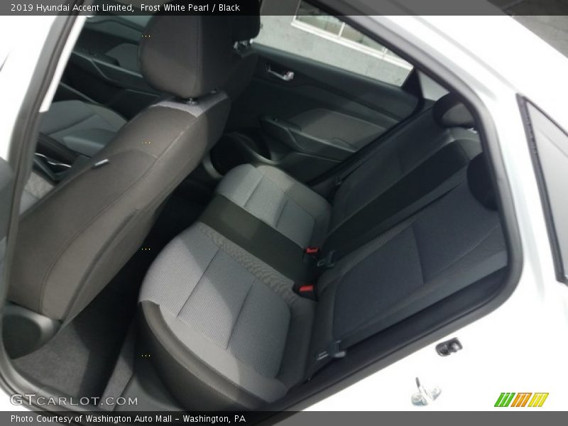 Rear Seat of 2019 Accent Limited