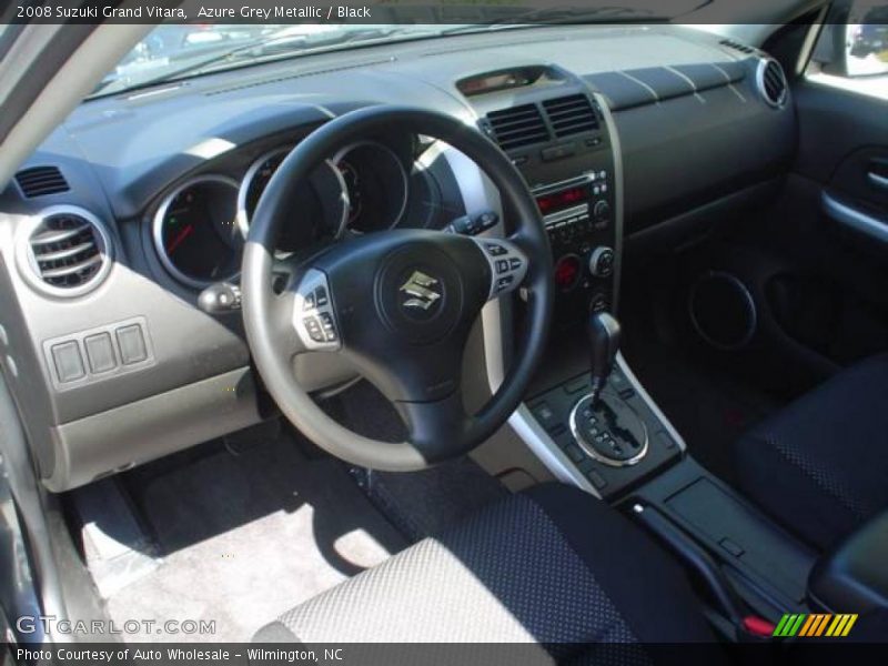 Azure Grey Metallic / Black 2008 Suzuki Grand Vitara