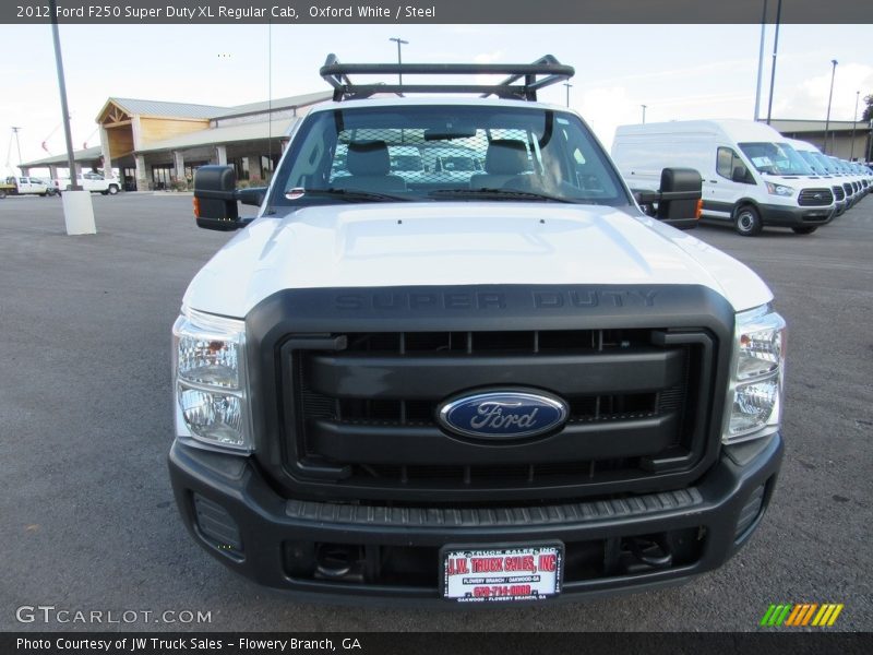 Oxford White / Steel 2012 Ford F250 Super Duty XL Regular Cab