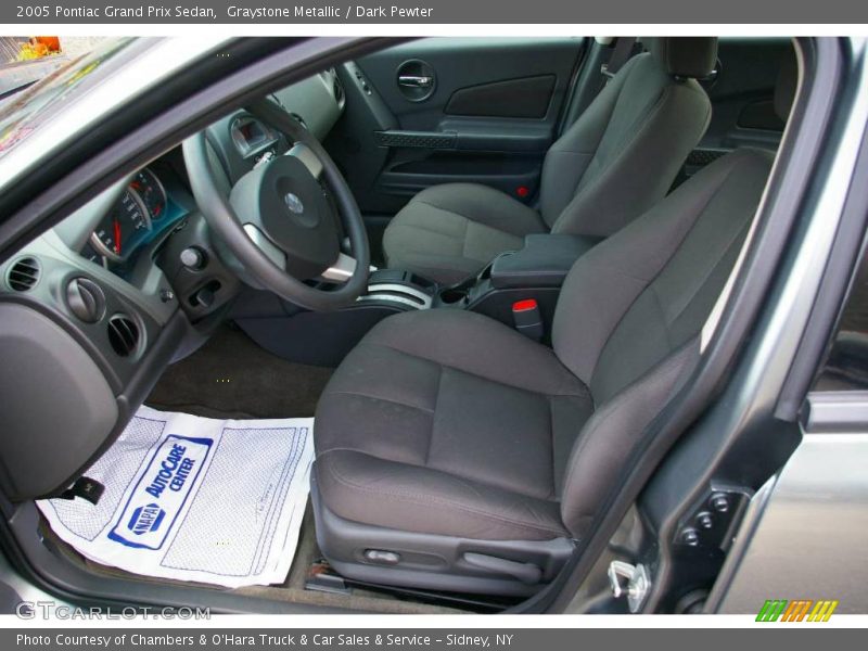 Graystone Metallic / Dark Pewter 2005 Pontiac Grand Prix Sedan