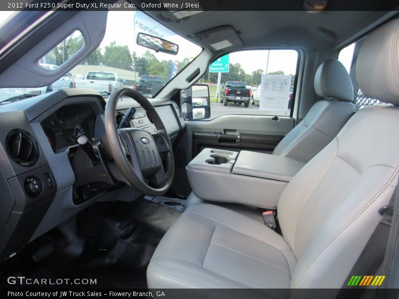 Oxford White / Steel 2012 Ford F250 Super Duty XL Regular Cab