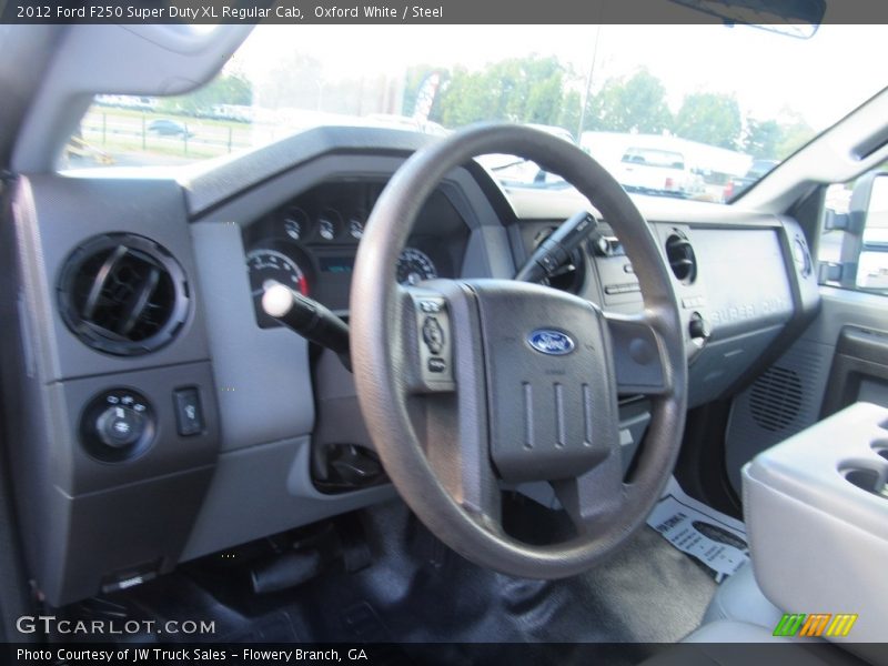 Oxford White / Steel 2012 Ford F250 Super Duty XL Regular Cab