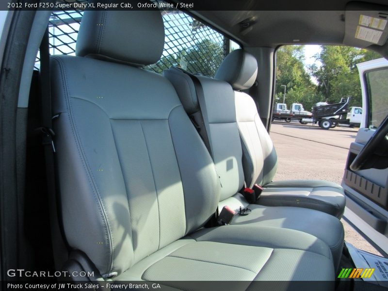 Oxford White / Steel 2012 Ford F250 Super Duty XL Regular Cab