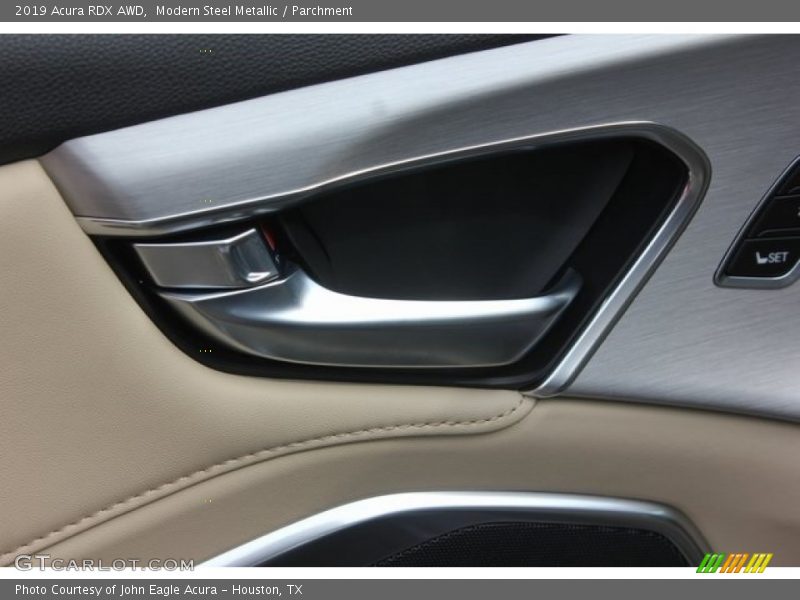 Modern Steel Metallic / Parchment 2019 Acura RDX AWD