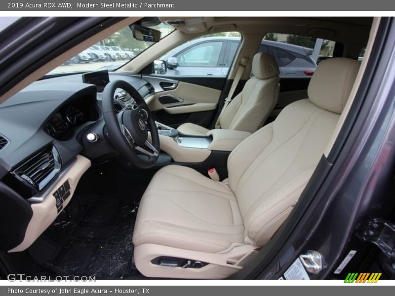 Modern Steel Metallic / Parchment 2019 Acura RDX AWD
