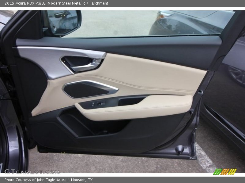 Modern Steel Metallic / Parchment 2019 Acura RDX AWD
