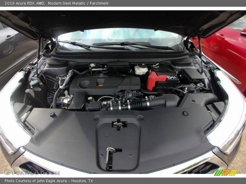 Modern Steel Metallic / Parchment 2019 Acura RDX AWD