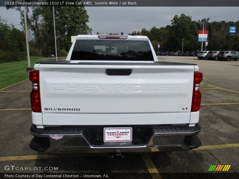 Summit White / Jet Black 2019 Chevrolet Silverado 1500 LT Crew Cab 4WD