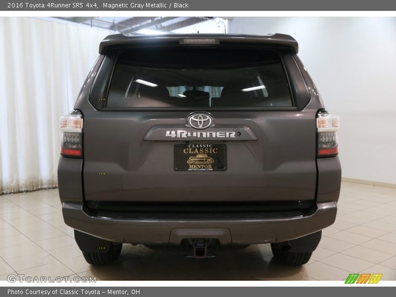 Magnetic Gray Metallic / Black 2016 Toyota 4Runner SR5 4x4