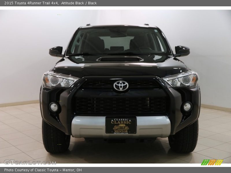 Attitude Black / Black 2015 Toyota 4Runner Trail 4x4