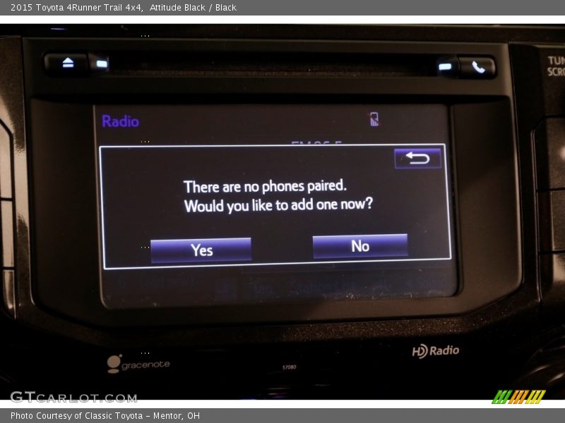 Attitude Black / Black 2015 Toyota 4Runner Trail 4x4