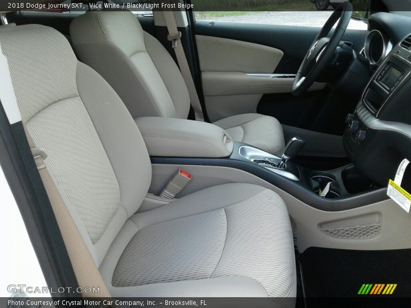 Front Seat of 2018 Journey SXT