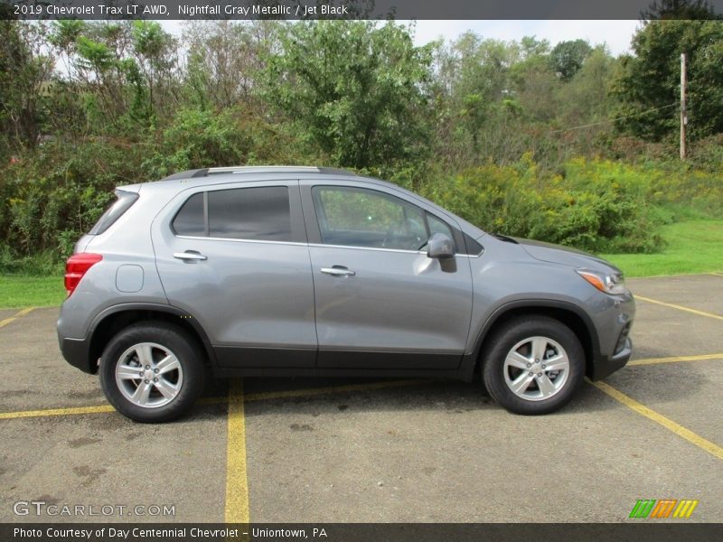 Nightfall Gray Metallic / Jet Black 2019 Chevrolet Trax LT AWD