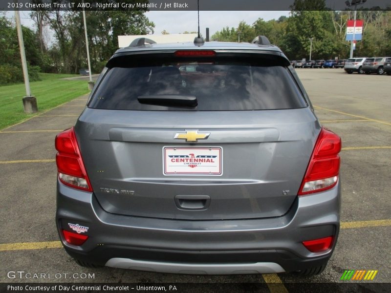 Nightfall Gray Metallic / Jet Black 2019 Chevrolet Trax LT AWD