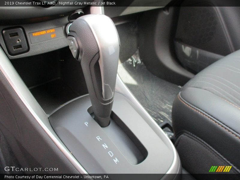 Nightfall Gray Metallic / Jet Black 2019 Chevrolet Trax LT AWD