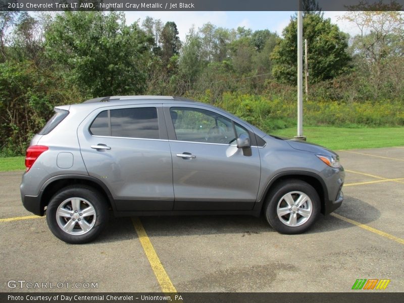 Nightfall Gray Metallic / Jet Black 2019 Chevrolet Trax LT AWD