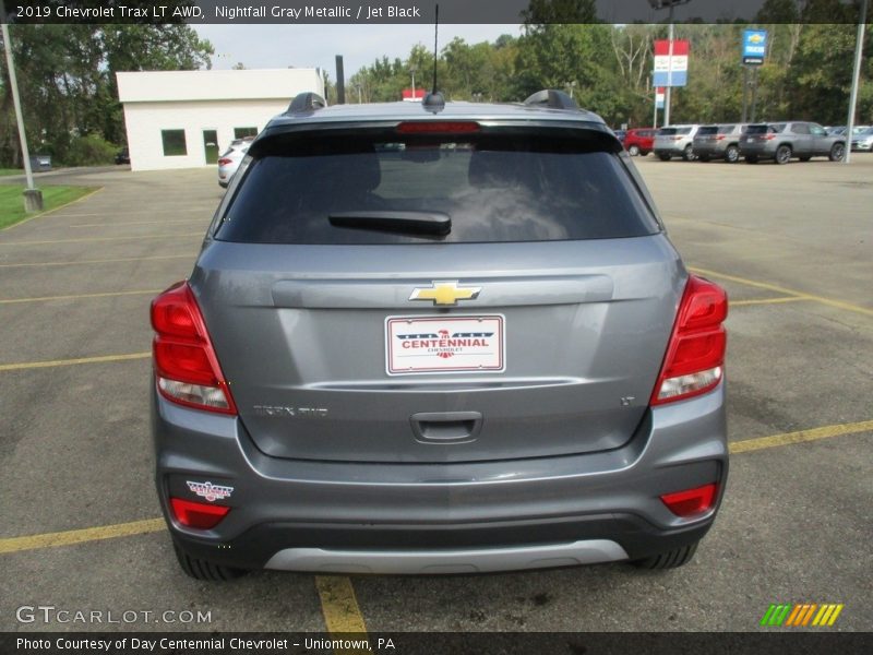 Nightfall Gray Metallic / Jet Black 2019 Chevrolet Trax LT AWD