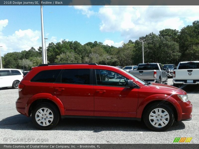 Redline / Black 2018 Dodge Journey SE