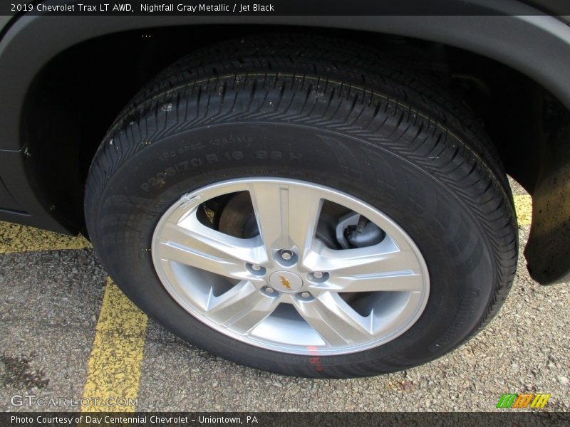 Nightfall Gray Metallic / Jet Black 2019 Chevrolet Trax LT AWD