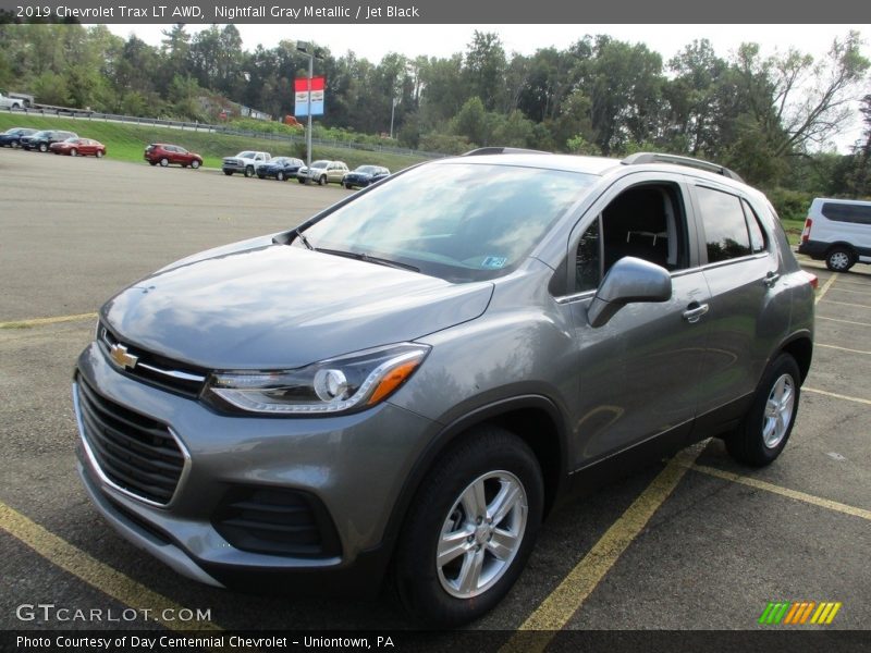 Nightfall Gray Metallic / Jet Black 2019 Chevrolet Trax LT AWD